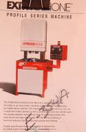 Extrude-Extrude 200 Profiler, Machine Prints Electrical & Hydraulic Manual 1986-200-01